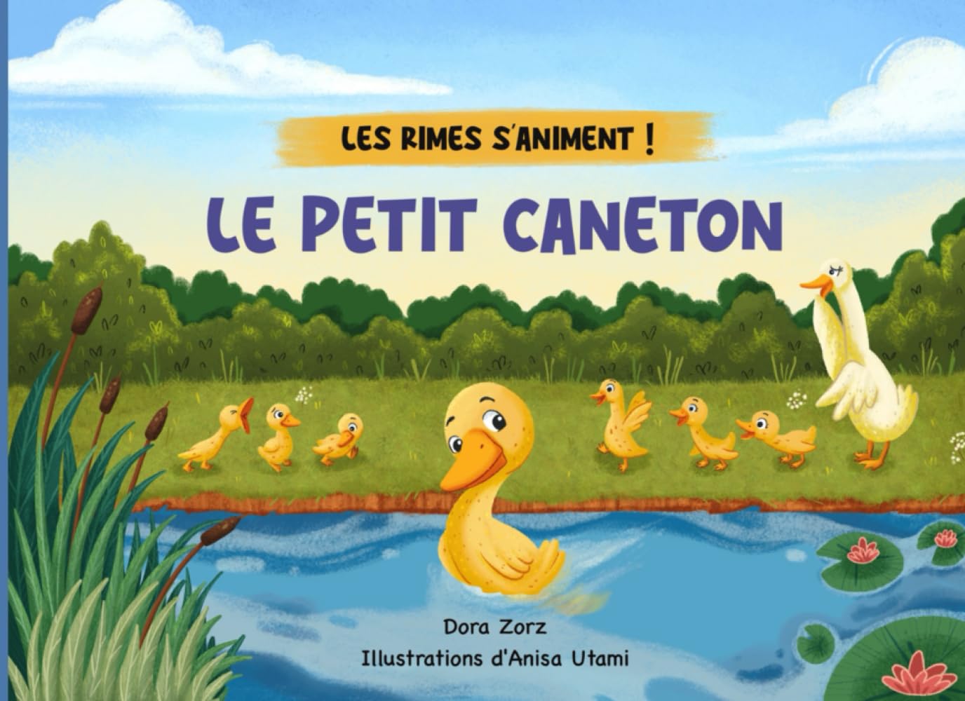 Le petit caneton: Les rimes s'animent !