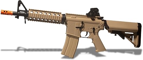 EMERBU Pistola de bolas de gel eléctrica modificada M4A1 - Caja de cambios de metal V2 - 11.1V - Motor de alta velocidad y par - A partir de 16 años