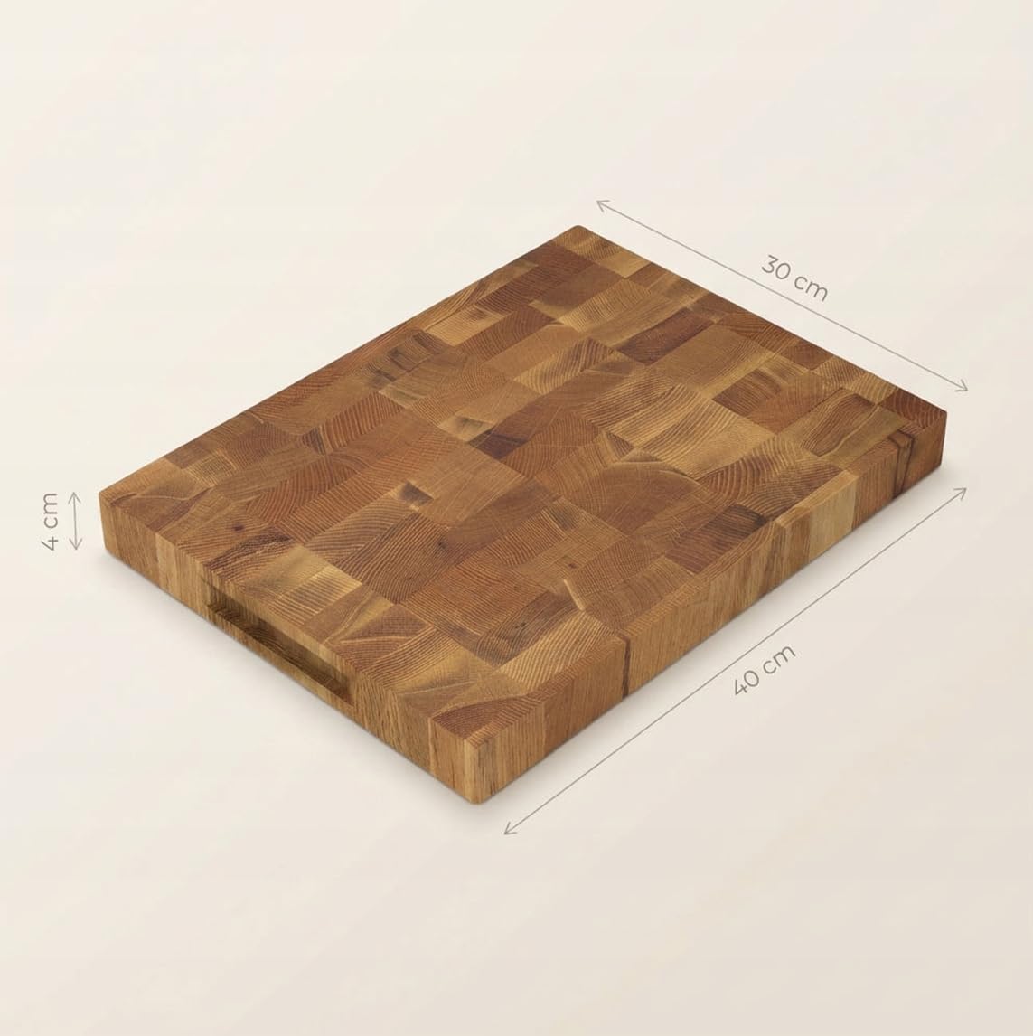 ZESTAW DESKI do krojenia END GRAIN SZTORCOWE DĘBOWE olejowane 2szt solidne BLOK