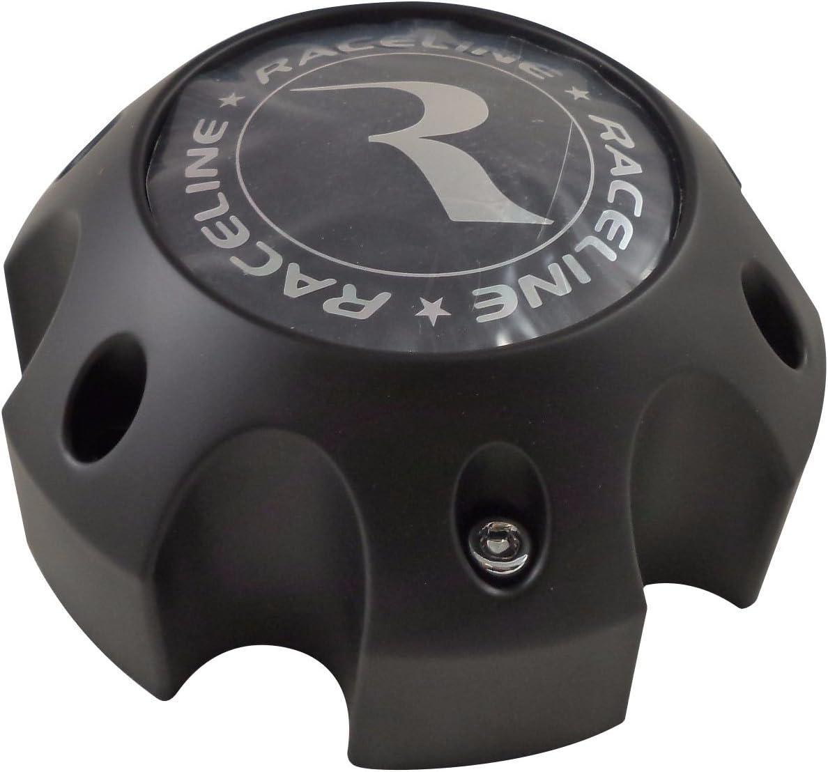 PD-CAPSX-P981-6H2 Wheels Flat Black Custom Wheel Center Caps (1 CAP) 6 LUG