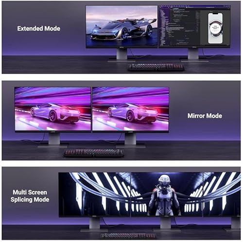 Miniatura 8 de UGREEN Cable DisplayPort 2.1 certificado VESA DP2.0 40Gbps compatible con 16K 30Hz 8K 240Hz 4K 240Hz HDR, HDCP, DSC 1.2a, cable de puerto de