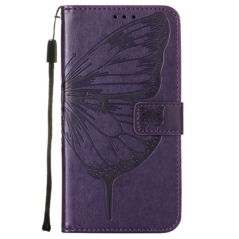 Coque Portefeuille Livre Cuir Etui Clapet N02P pour Oppo A94 4G Noir