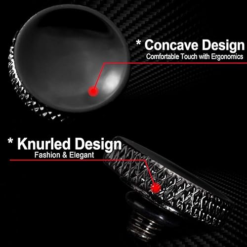 Miniatura 6 de Botón del obturador de la cámara (paquete de 2)  negro de lujo y delicado botón de liberación suave del obturador