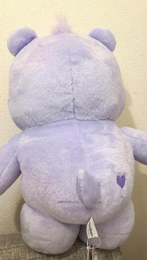 ケアベア　特大　超big パープル　ぬいぐるみ　熊　くま ハーモニー　紫 Amazon.co.jp: ケアベア 特大 超big パープル ぬいぐるみ 熊