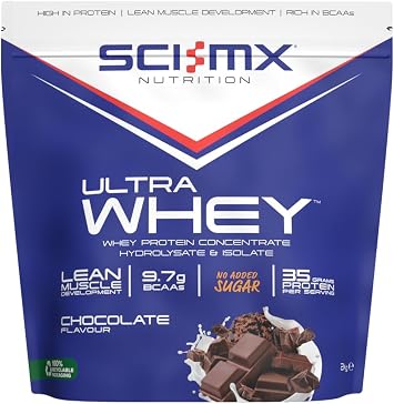 SCI-MX Ultra Whey Protein Powder   Chocolate Flavour   2kg 44 Servings