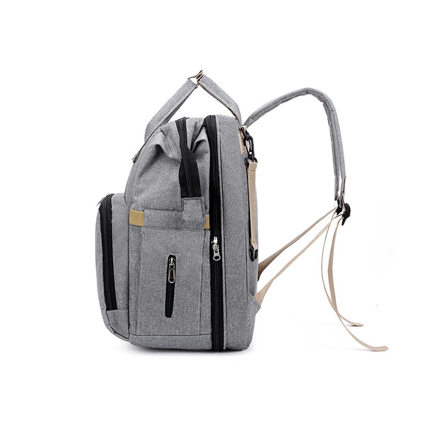 Wickeltasche Multifunktionale Wickeltasche Reiserucksack Bebe Bettwindel Wickeltischunterlagen Pflegehandtasche Wickeltasche Einfach zu organisieren mit Platz für das Nötigste