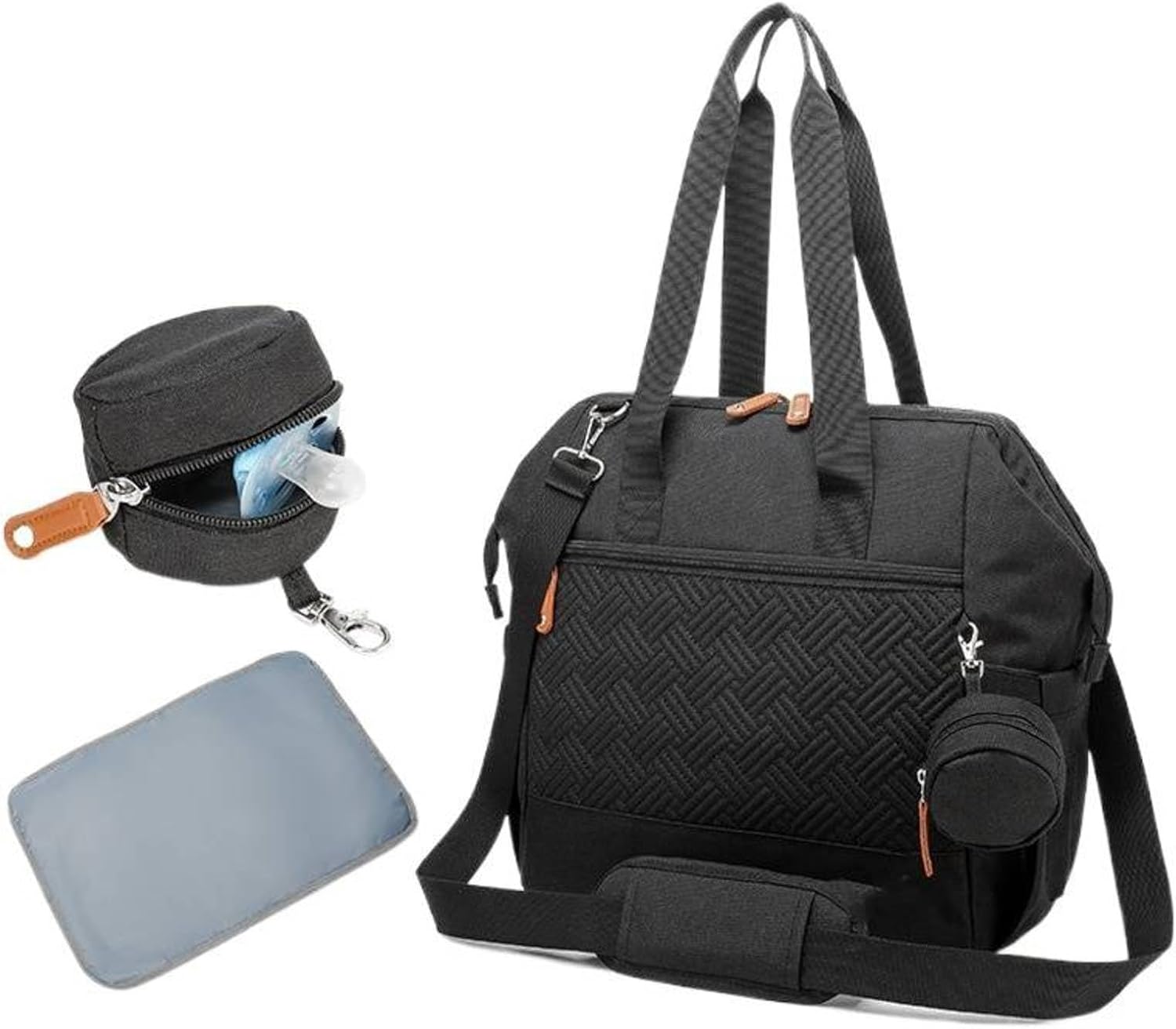 Handbag large capacity mummy bag 4-piece shoulder bag mummy bag