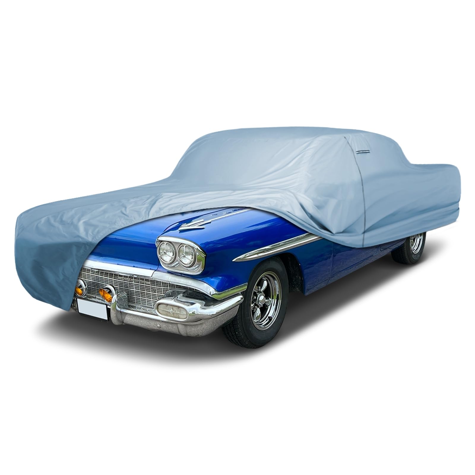 iCarCover Car Cover Waterproof All Weather for 1955-1958 Pontiac Chieftain