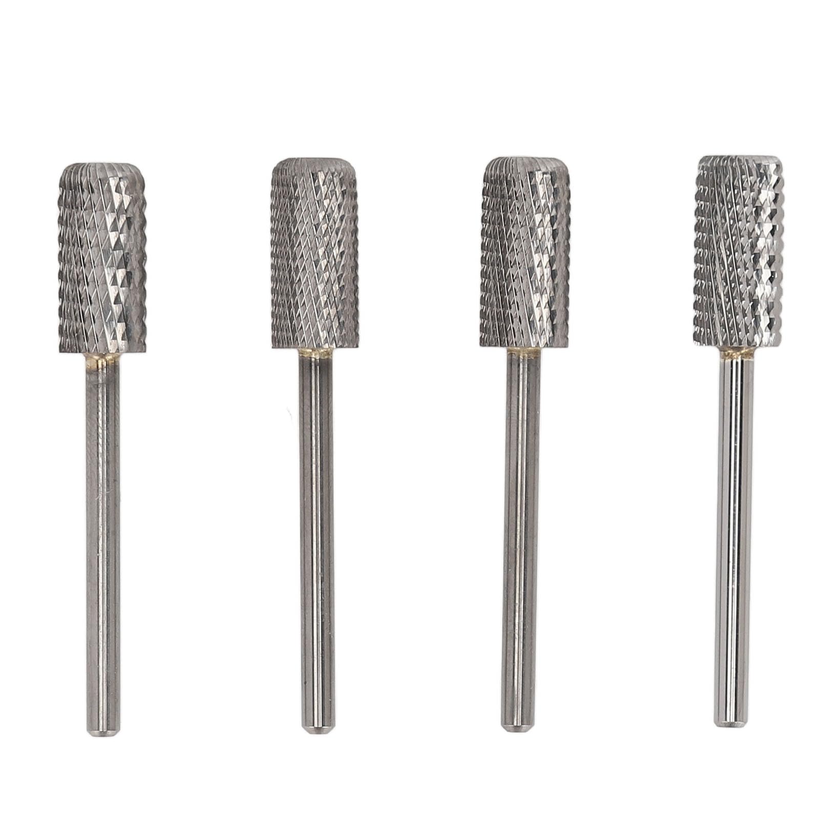 Brocas profesionales para manicura, hechas de acero de tungsteno para resultados a nivel de salón, cabezales de pulido respetuosos con la piel para un pulido seguro,