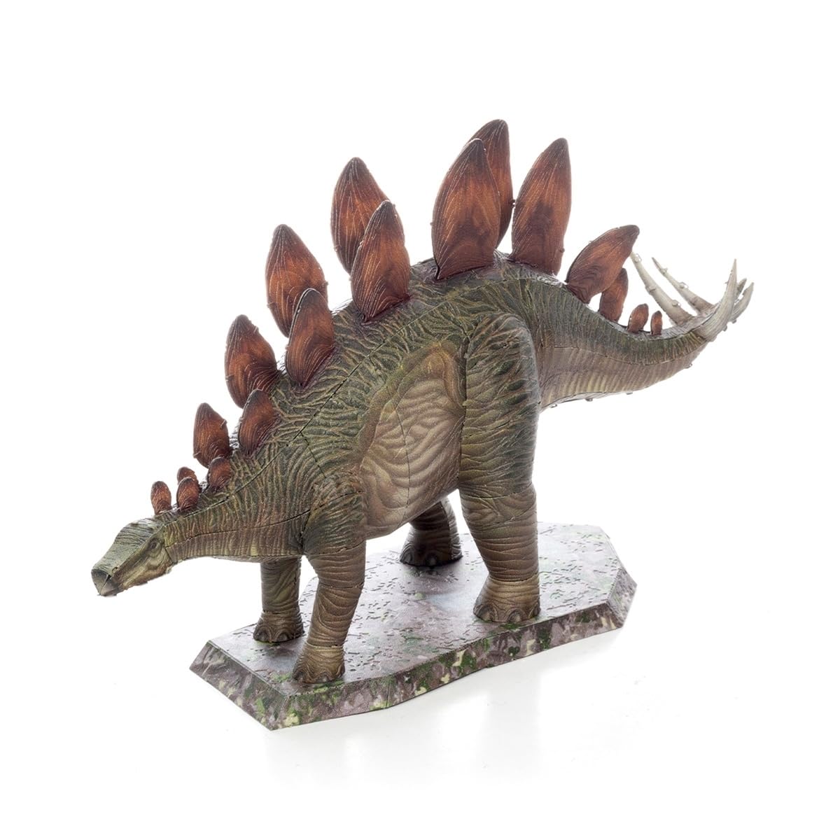 Metal Earth Stegosaurus Dinosaur Color 3D Metal Model Kit Fascinations, Multicolor, 5.94 L x 1.92 W x 3.14 H inches - Image 4