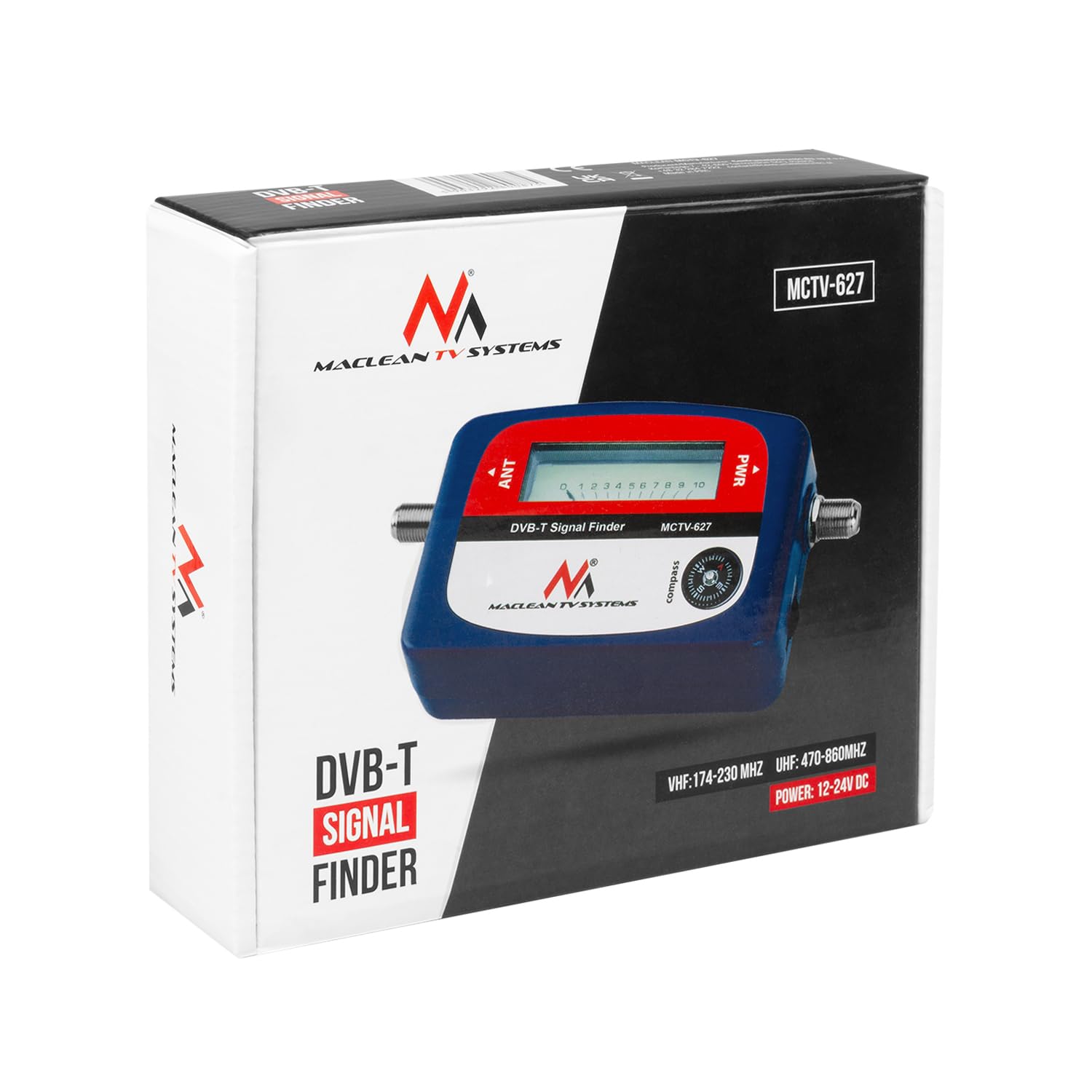 Maclean TV System MCTV-627 mesurage Le Signal de la télé DVB-T