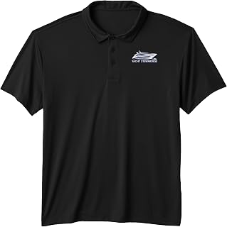 Yacht Stewardess Job Profession Yachting Yacht Crew Performance Polo Shirt