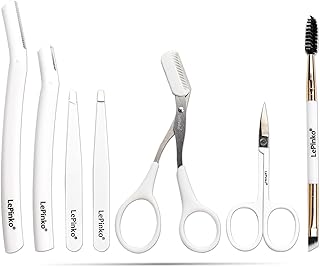 Kit de recortador de cejas, tijeras 7 en 1, p...