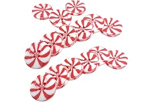 50 Pcs Resin Christmas Gingerbread Man Buttons Embellishments Accessories Xmas Sewing Buttons...