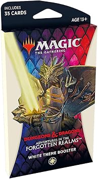 Magic TCG Magic The Gathering Adventures in The Forgotten Realms Theme Booster - White
