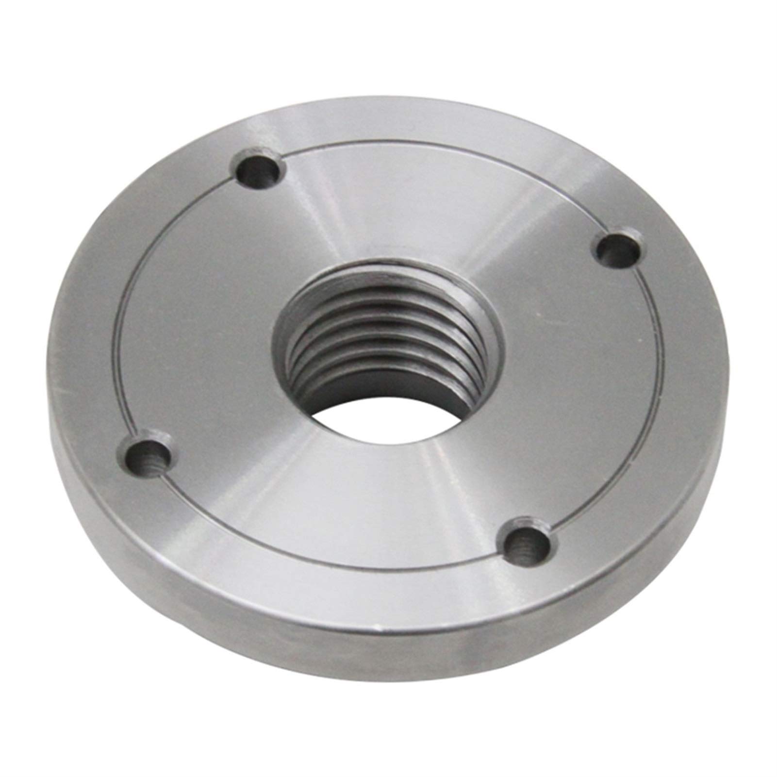Placa Frontal de Torno de Madera,Plato de Torno, Placa Frontal de Torno de Madera de 3'', for Placa Frontal de Mandril de máquina de carpintería con Rosca M33 X 3,5(75mm 1Inchx8TPI)