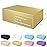 Gold Gift Box 12 x 6 x 4 with Magnetic Closure Lid Gifts Boxe for Presents,Bridesmaid Gifts Box,Cute Boxes,Birthday Gift box,Luxury for Gifts Packaging, Magnetic Gift Boxe for Wrapping Gifts (Gold)
