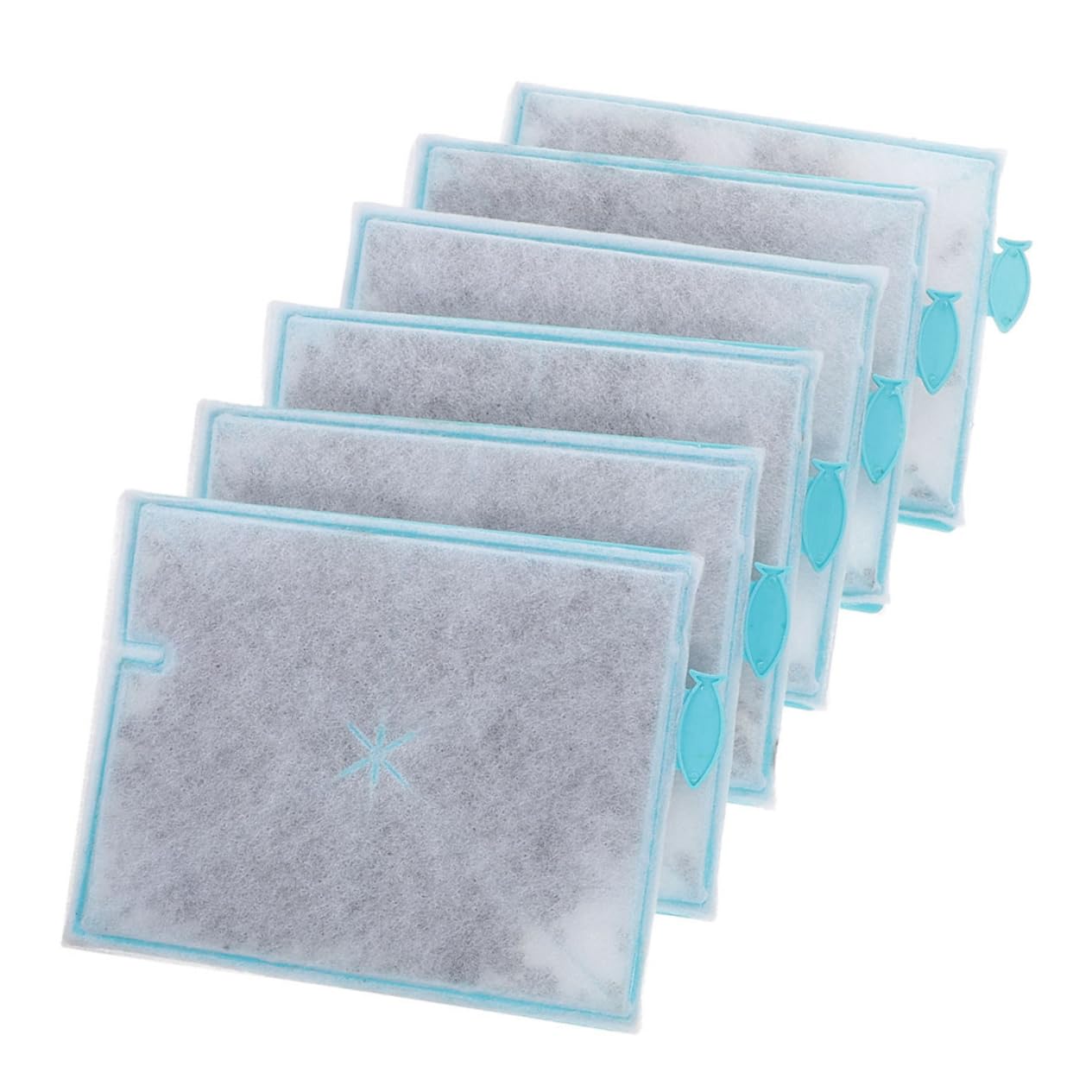 HANABASS 30piezas Esponja De Acuario Filtro De Algodón para Pecera Accesorios De Filtración Eficientes y Reemplazables Compatible