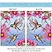 Toland Home Garden 107158 Hummingbirds with Pink Hummingbird Flag 28x40 Inch Double Sided Hummingbird Garden Flag for Outdoor House Bird Flag Yard Decoration