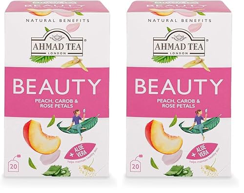 Vista 179 de Ahmad Tea Té negro, bolsitas de té descafeinadas, 20 unidades (paquete de 1) - Descafeinado y sin azúcar