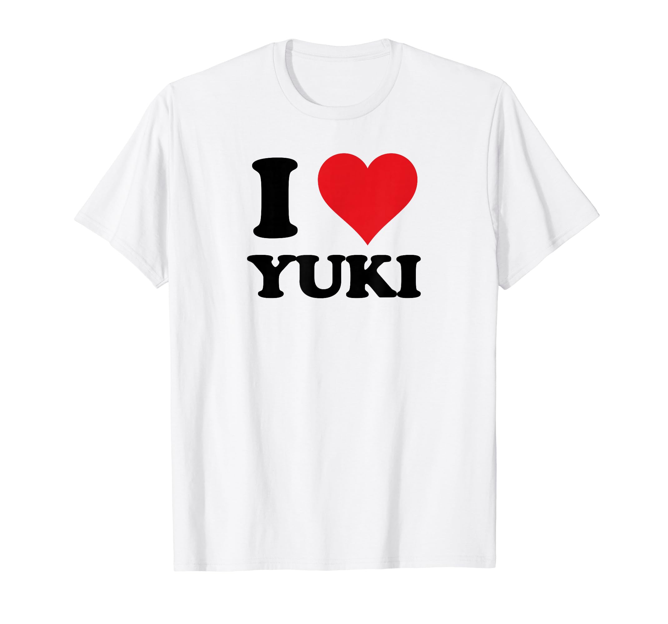 Amazon | アイハート ユキ ファーストネーム I Love パーソナライズ T