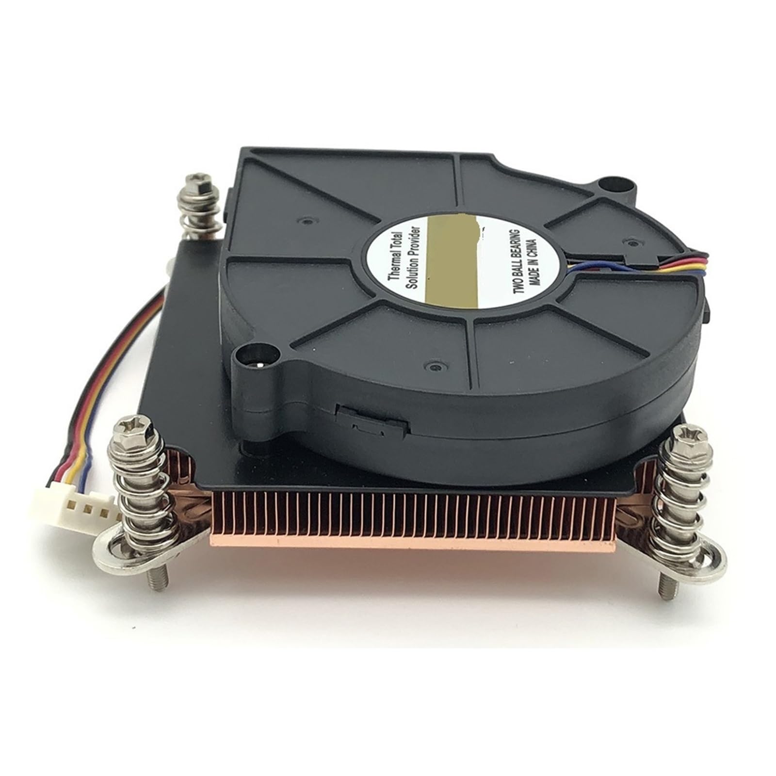 Ventilateur de refroidissement 4 broches PWM 3000 tr/min pour processeur 1U 3CC