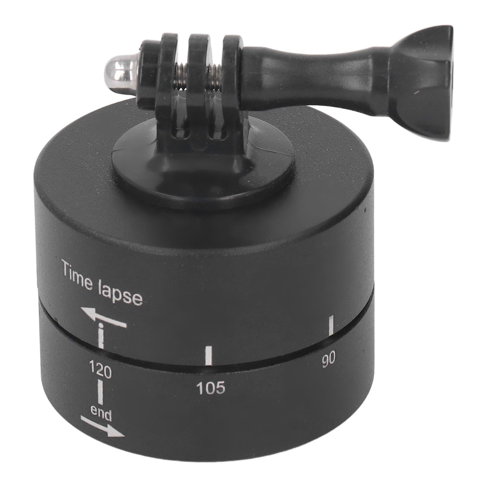 Dock Panoramico Per Fotocamera Con Rotazione 360° E Timer 120 Minuti - Stabilizzatore In Lega Di Alluminio Per Time-lapse
