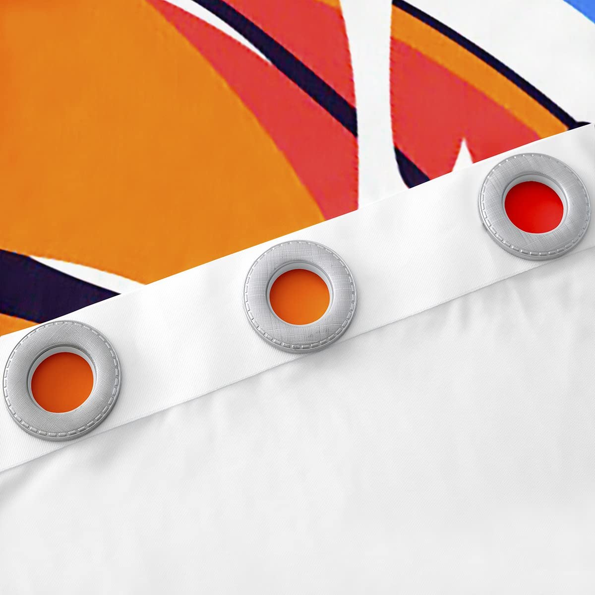 Pallacanestro Bambini Tende oscuranti Gaming Sport Tende per camera da letto Soggiorno per Ragazzi Bambini Adolescenti Giochi con la palla Tende Regalo per gli amanti del basket Trattamenti per fines