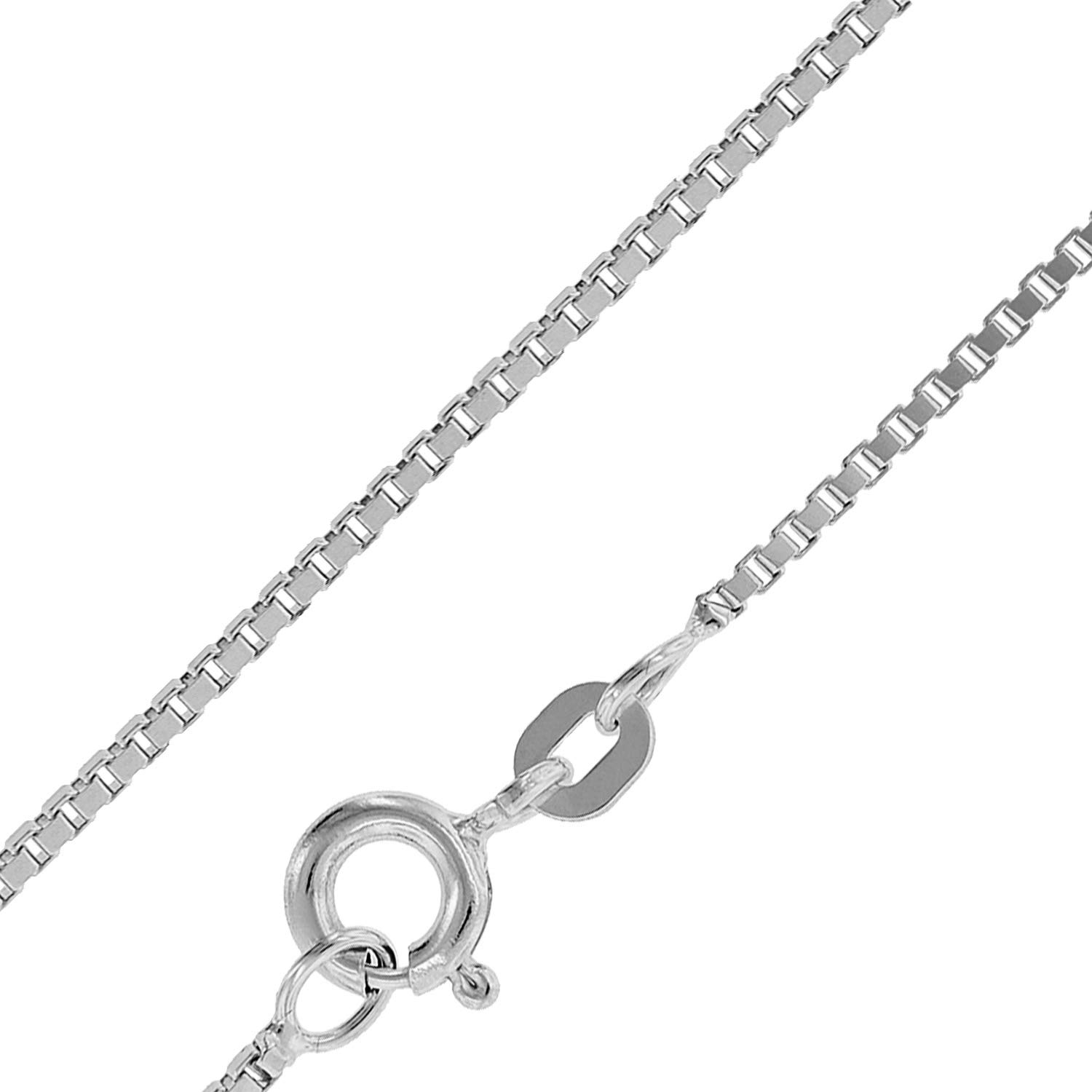 trendor Herren-Halskette mit Kreuz 925 Silber 31x19 mm 35850 | Kreuz Kette 50 cm Silber 925, modische Geschenkidee, zeitloser Herrenschmuck
