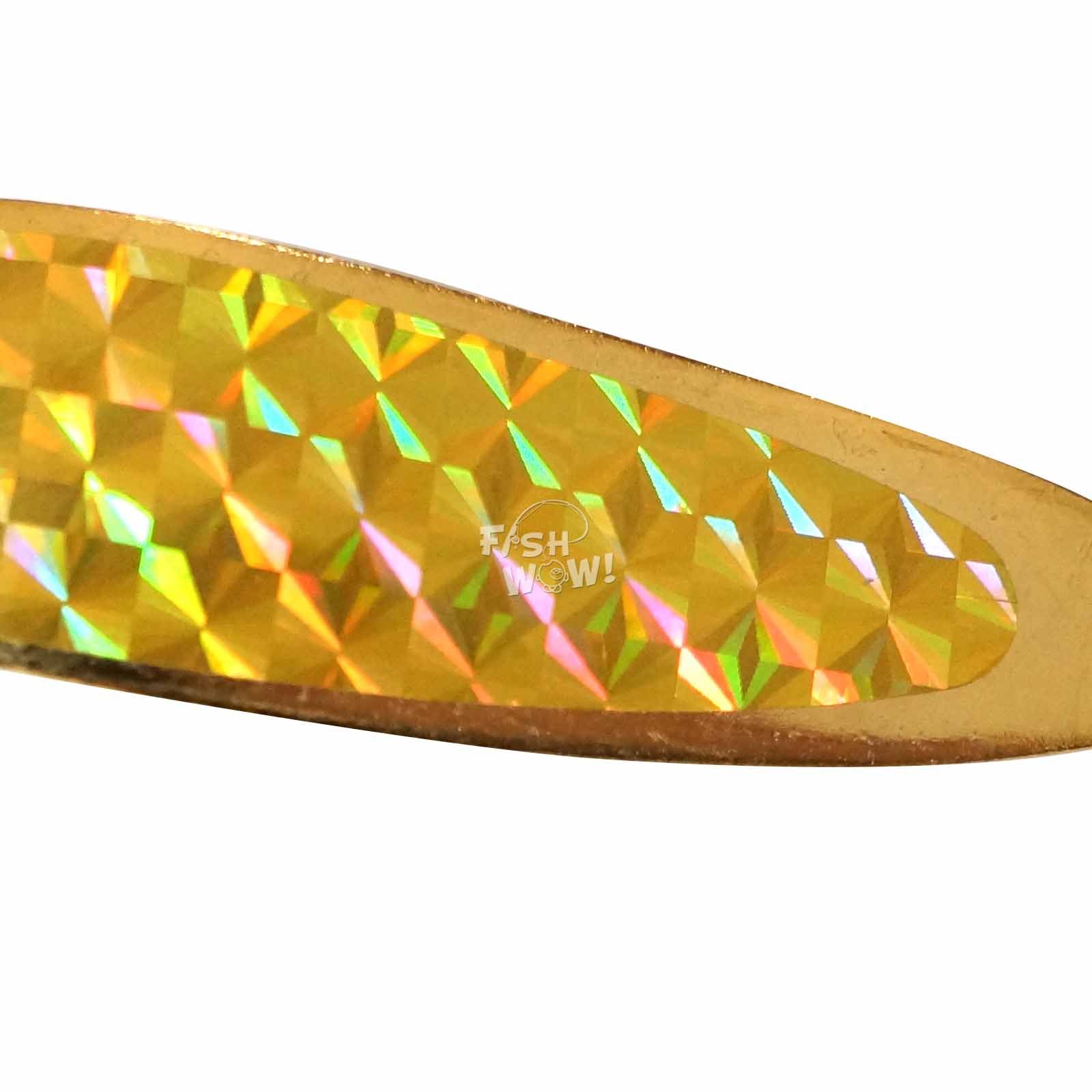 20pcs Fish WOW!® 1oz Fishing Spoon with a Treble Hook Fish Jigging Casting Lures - 2 Colors