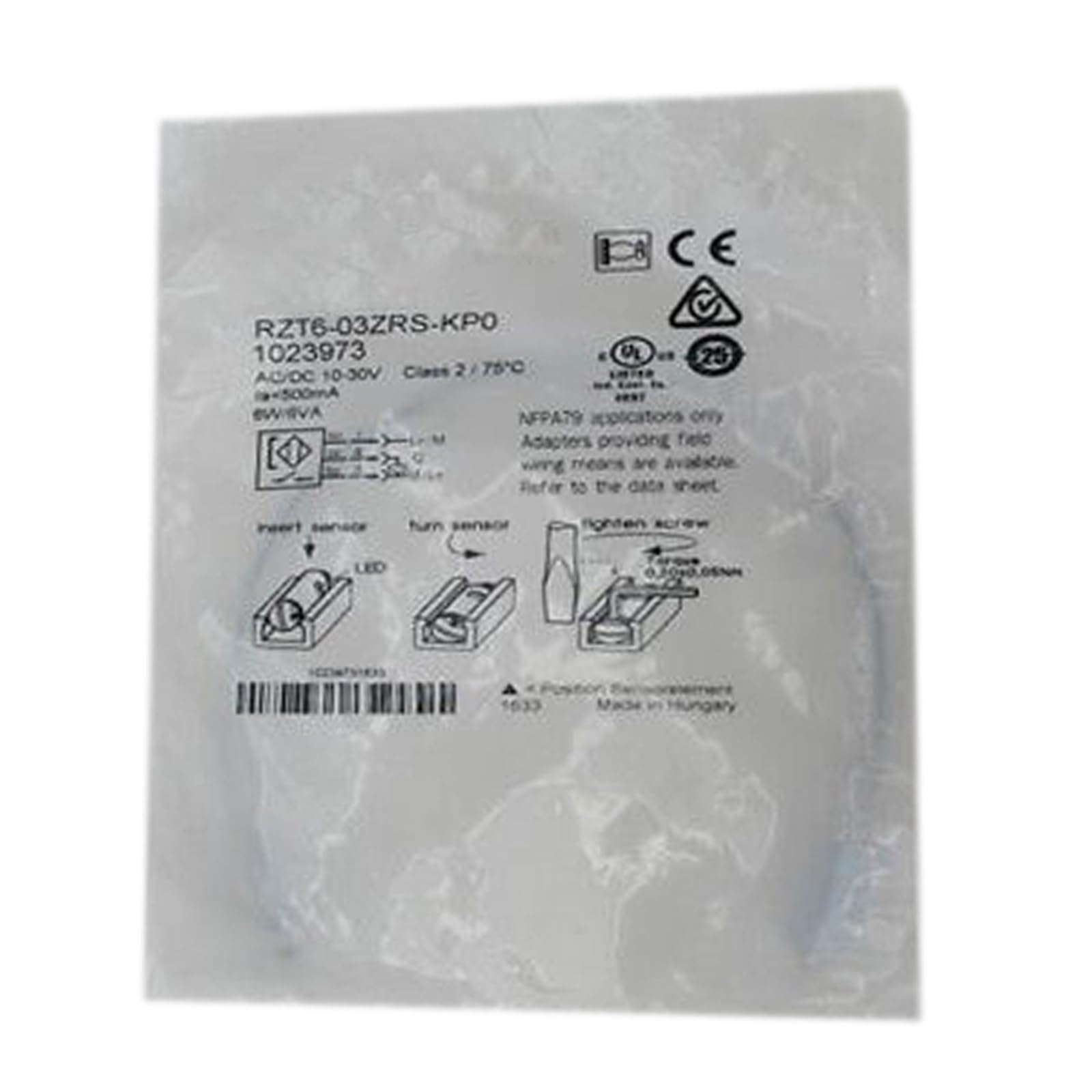 RZT6-03ZRS-KPO 1023973 pour automatisation de ligne de production neuve