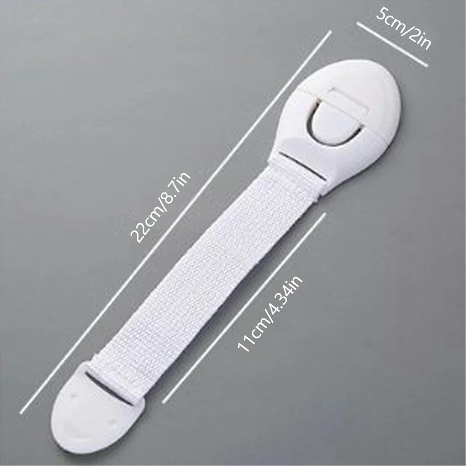 1-20PCS Child Safety Cabinet Lock Plastic Latches Kids Door Protection Drawer(4PCS)