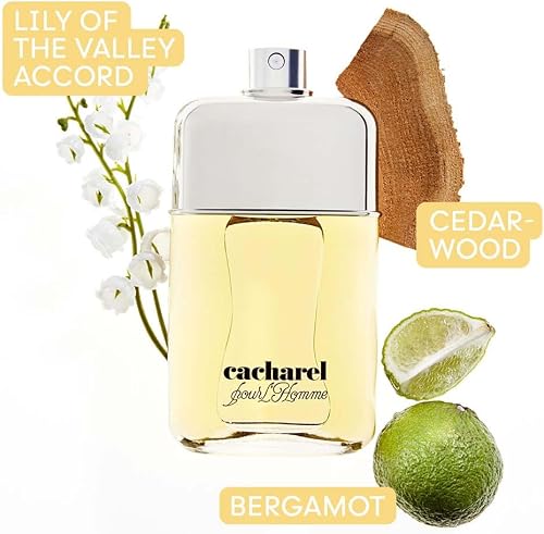 Cacharel, Pour L'Homme, Eau de Toilette Men's Aftershave, Spicy Fresh Fragrance, 100ml - 2