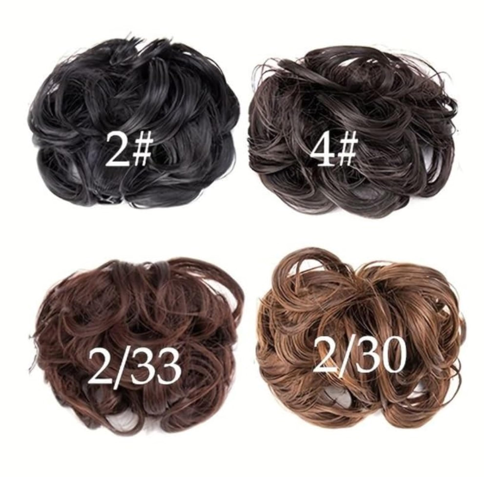 4Pc Messy Bun Hair Accessories Extension for Women