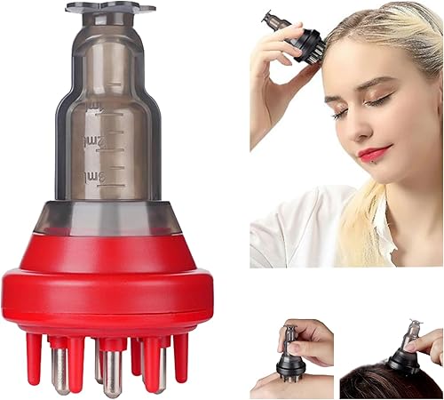 Miniatura 5 de Mini masajeador de cuero cabelludo, peine aplicador de cuero cabelludo, mini aplicador de aceite para el cabello, masajeador de cuero cabelludo,