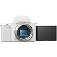 Sony Alpha ZV-E10 - APS-C Interchangeable Lens Mirrorless Vlog Camera - White