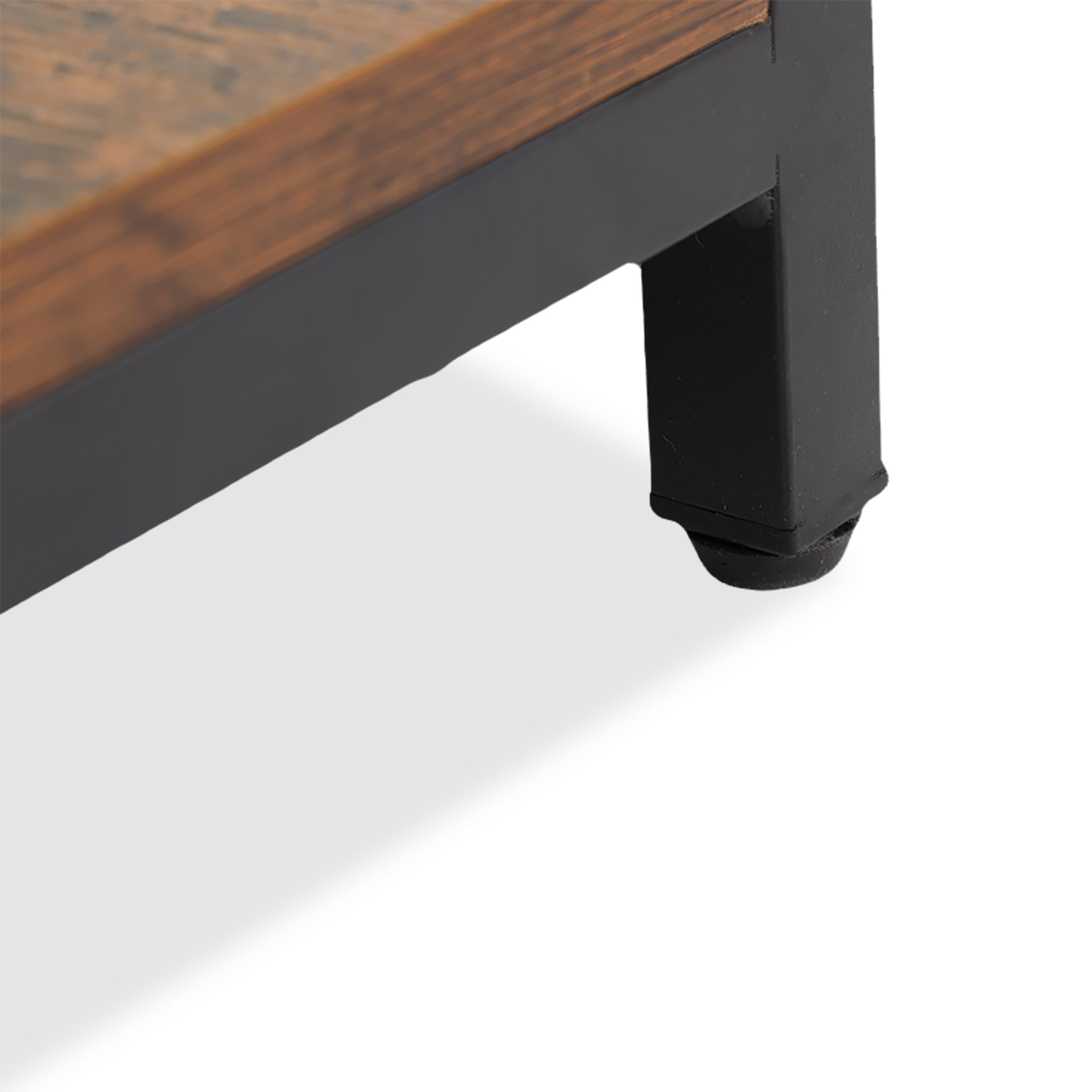 Relaxdays Armadio Aperto Appendiabiti, Guardaroba con Ripiani, Ganci e Barra, 180x141x40 cm, MDF e Ferro, Nero Marrone
