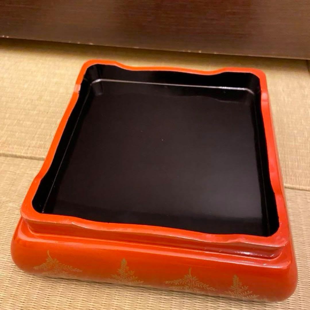 重箱 おせち 3段重 木製漆塗 黒 6.5寸 内朱 20cm 漆器 アウトレット