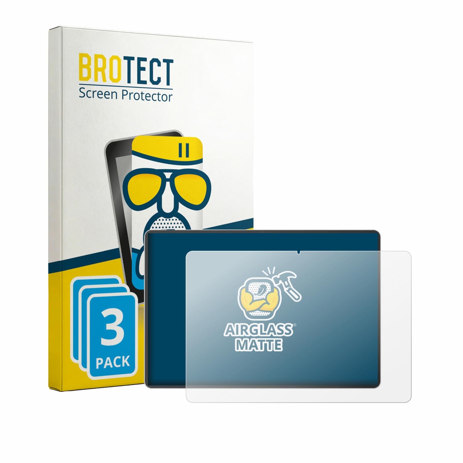 BROTECT Protector Pantalla Mate Cristal para ASUS Pad T3201 (3 Unidades) Protección Anti-Reflejos