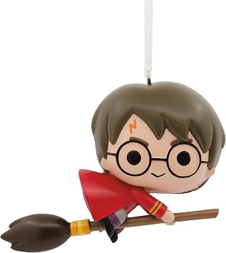 Hallmark Harry Potter Quidditch Christmas Ornament,Multi Color,0002HCM9463