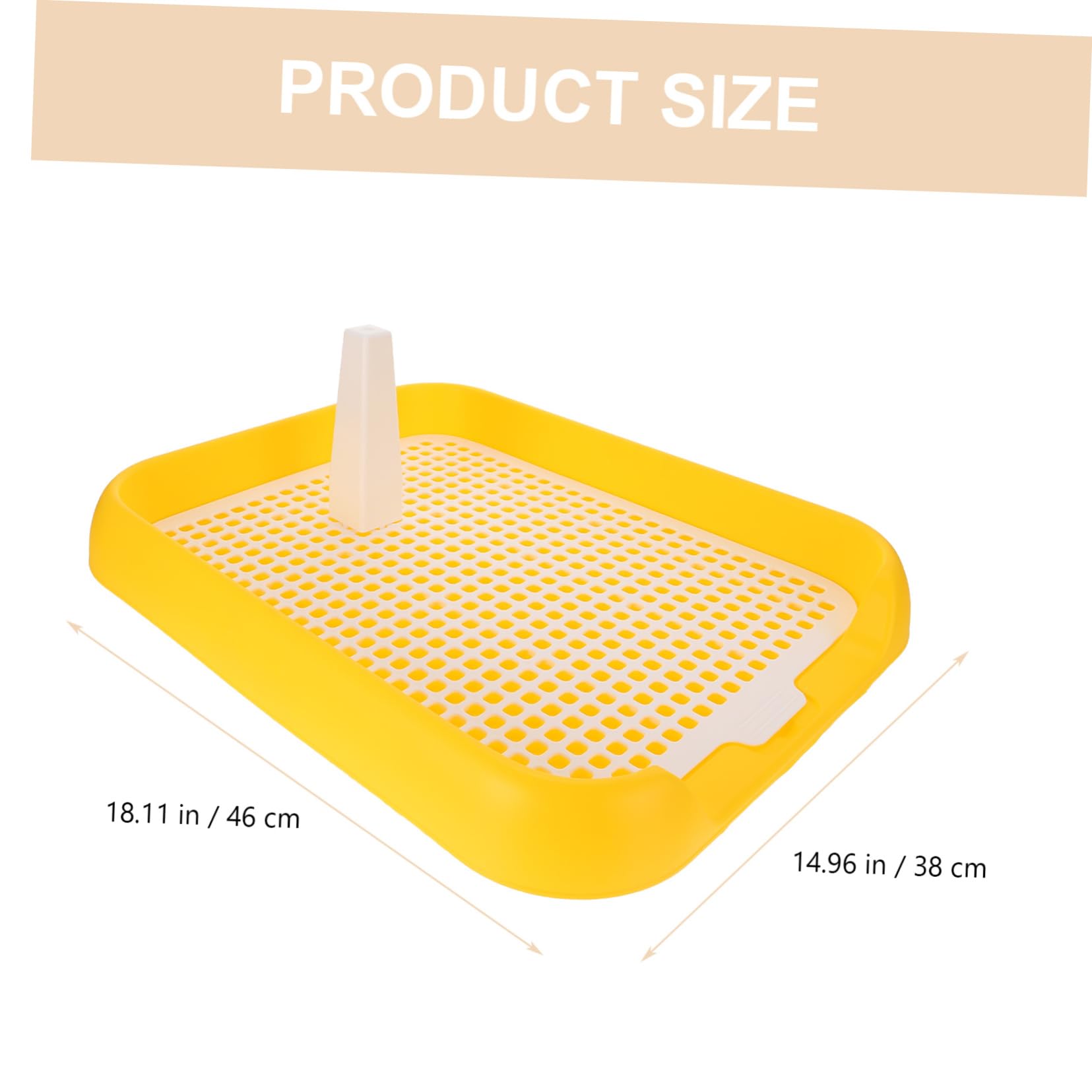 BESTonZON Dog Indoor Potty for Easy to Ergonomic Slide Toilet for House Training Practical Indoor Pee Station