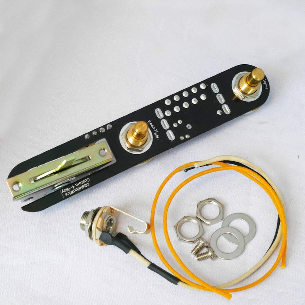 Amazon.co.jp: ObsidianWire Custom 4-Way for Tele 250k 0.047uF