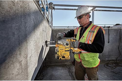 Miniatura 7 de DEWALT DCH293B 20V Max XR - Taladro de martillo rotativo en forma de L de 1-1/8 pulgadas, sin escobillas, SDS Plus (solo herramienta)