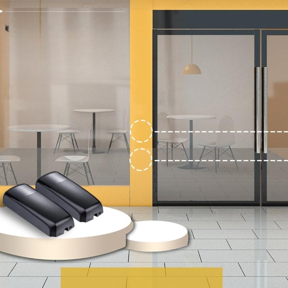 Par de interruptores de sensor infrarrojo, interruptor de sensor de detección de movimiento para abridor automático de puerta, control de luz, sistema de seguridad, dispositivo doméstico (YS122 nuevo