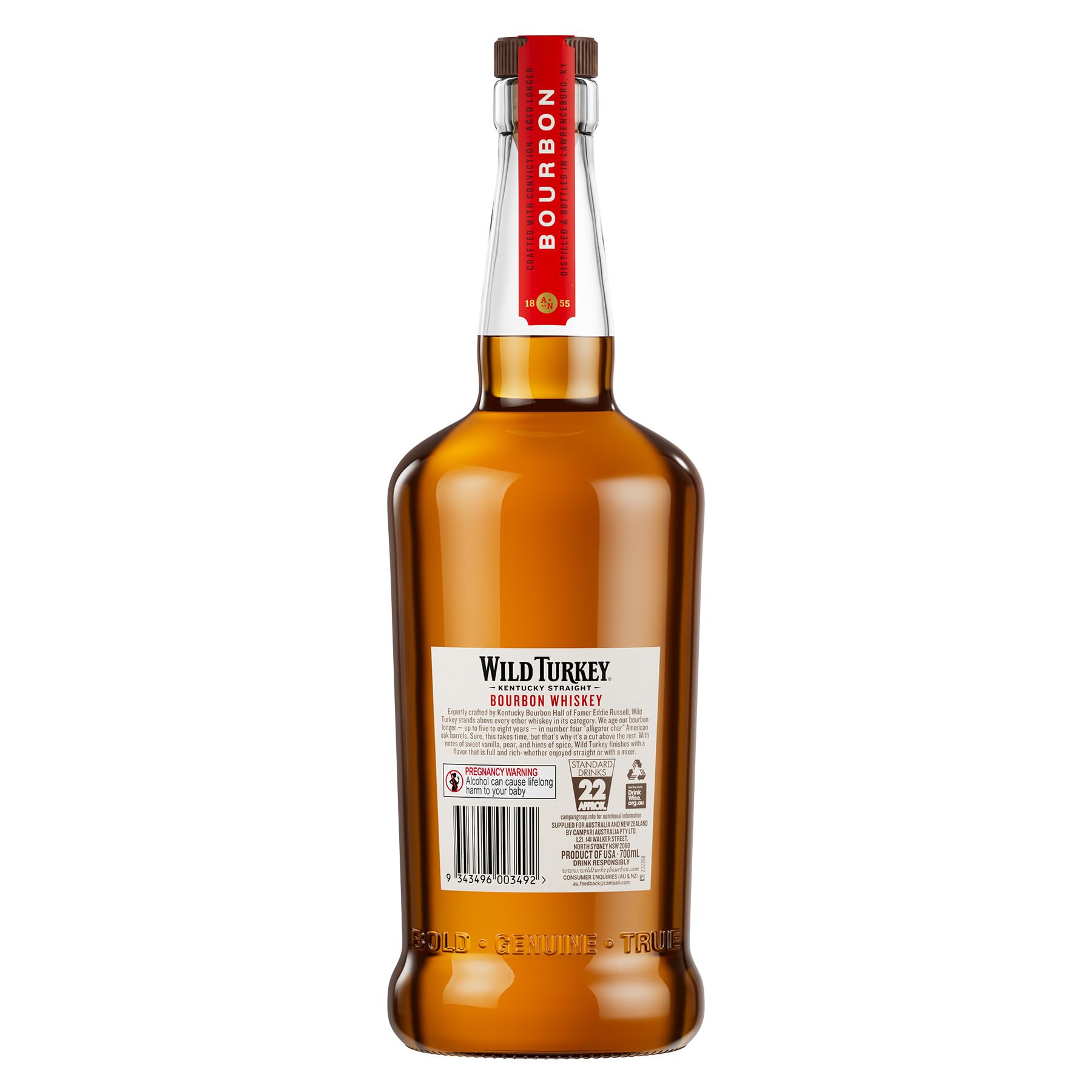 ウイスキー Wild Turkey Kentucky Straight Bourbon 75 Wild Turkey Kentucky Straight Bourbon 750ml' | FineWineHouse