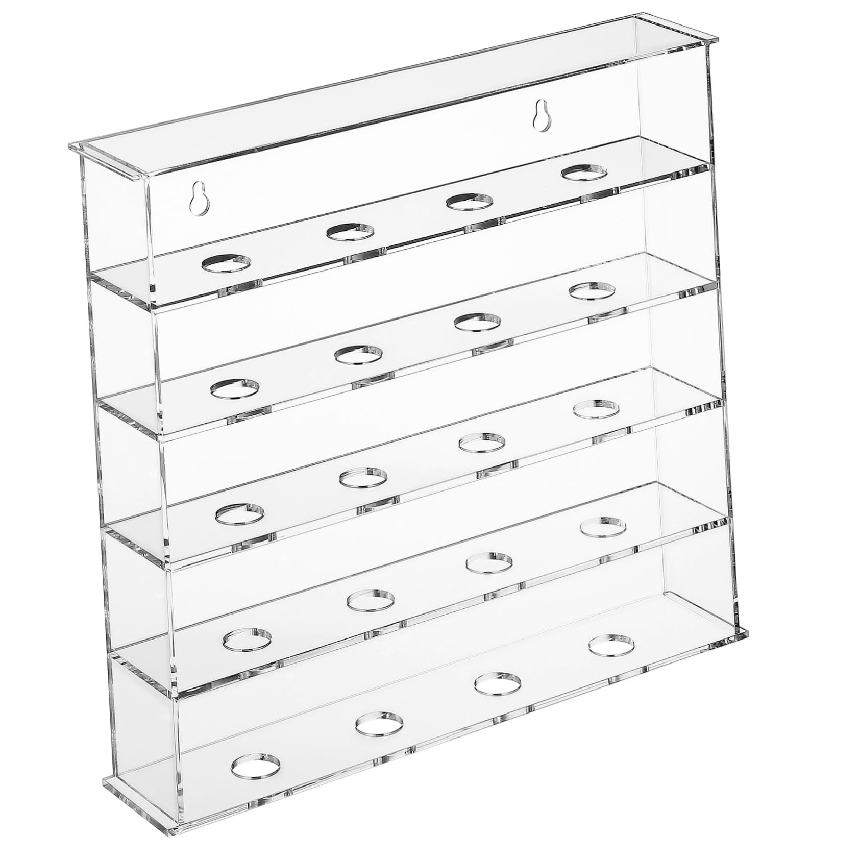 WOONEKY Vitrina de Acrílico para Balones de Golf Soporte de Pared