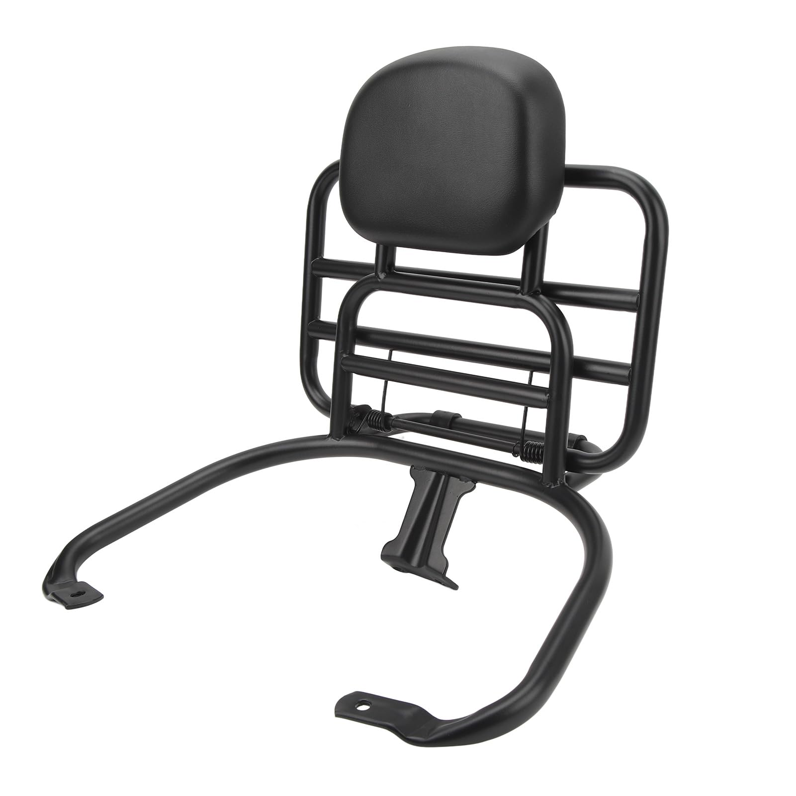 Portapacchi Posteriore con Cuscino per Schienale Portabagagli per Moto Adatto per Vespa Sprint Primavera 50 125 150 250 300 GTS