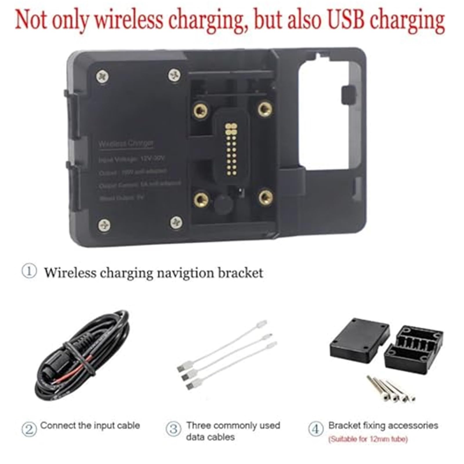 Uchwyt na telefon do motocykla, do MOTO, do GUZZI V85 TT V85TT Uchwyt na nawigację GPS do smartfona do motocykla Uchwyt na telefon komórkowy Stojak na telefon z ładowarką USB Uchwyt na telefon