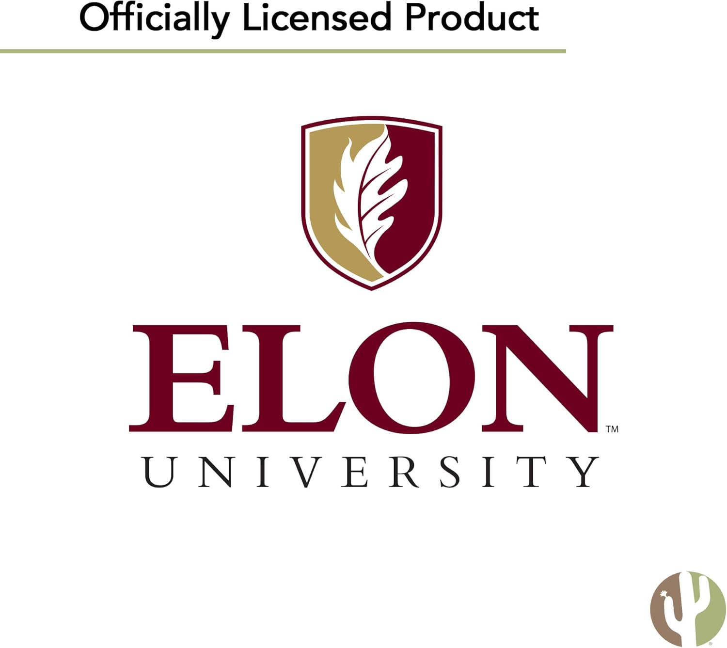 Desert Cactus Elon University Baseball Hat Phoenix Brimmed Embroidered Cap Adjustable Cloth Strap Adult (Style A) Red - Image 7