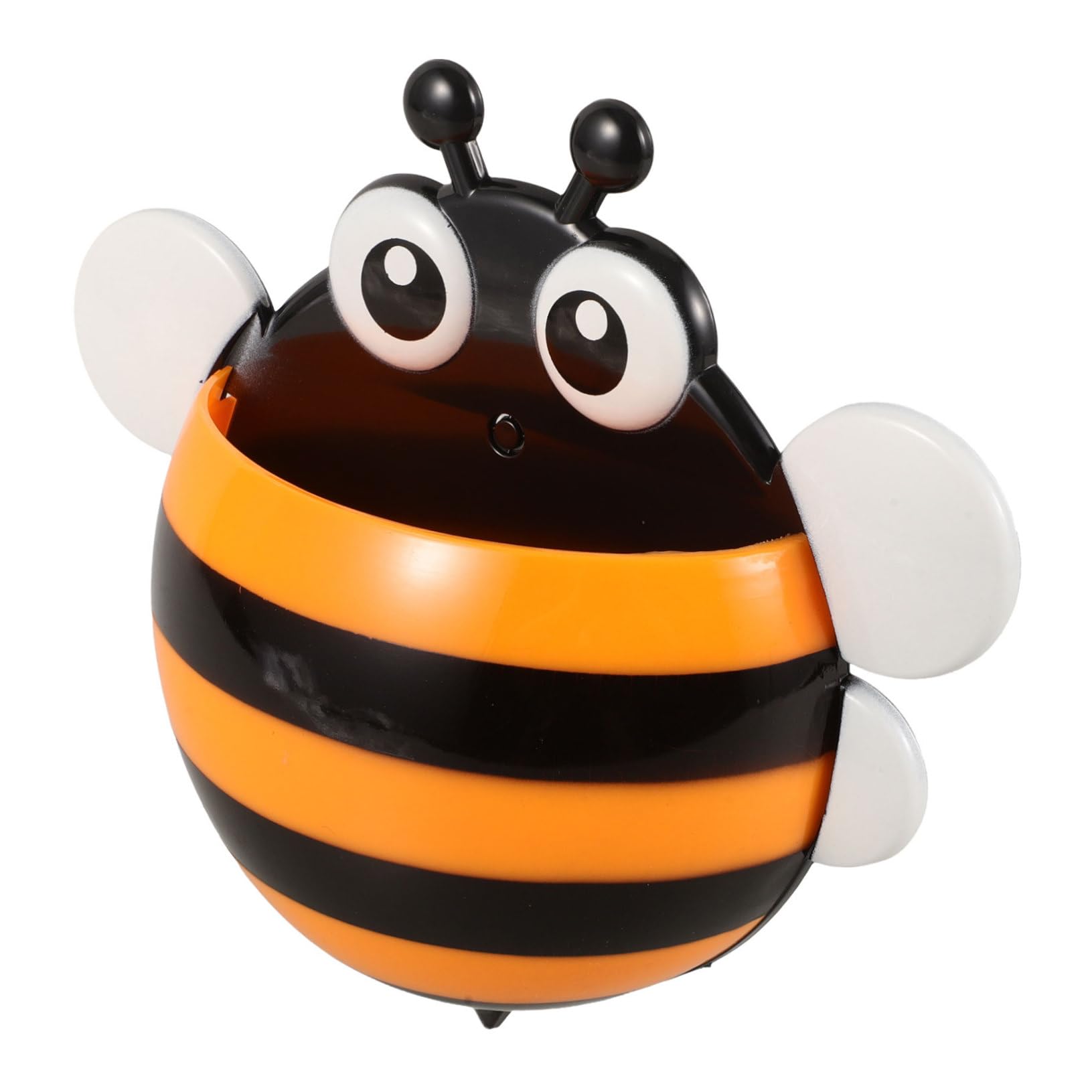 SHOWERORO 4 Portalápices Magnéticos Con Forma De Abeja Organizador De Escritorio Para Pizarra white.
